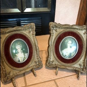 LOVELY DECORATIVE CAMEO PICTURES ARTISON MADE